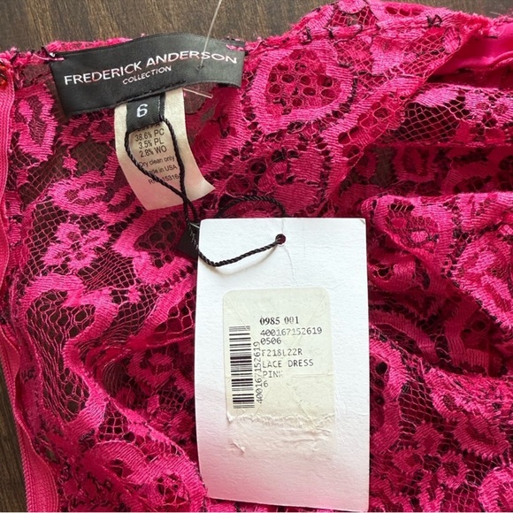 Frederick Anderson Rebirth Lace Bell Sleeve Minidress - Picture 8 of 8